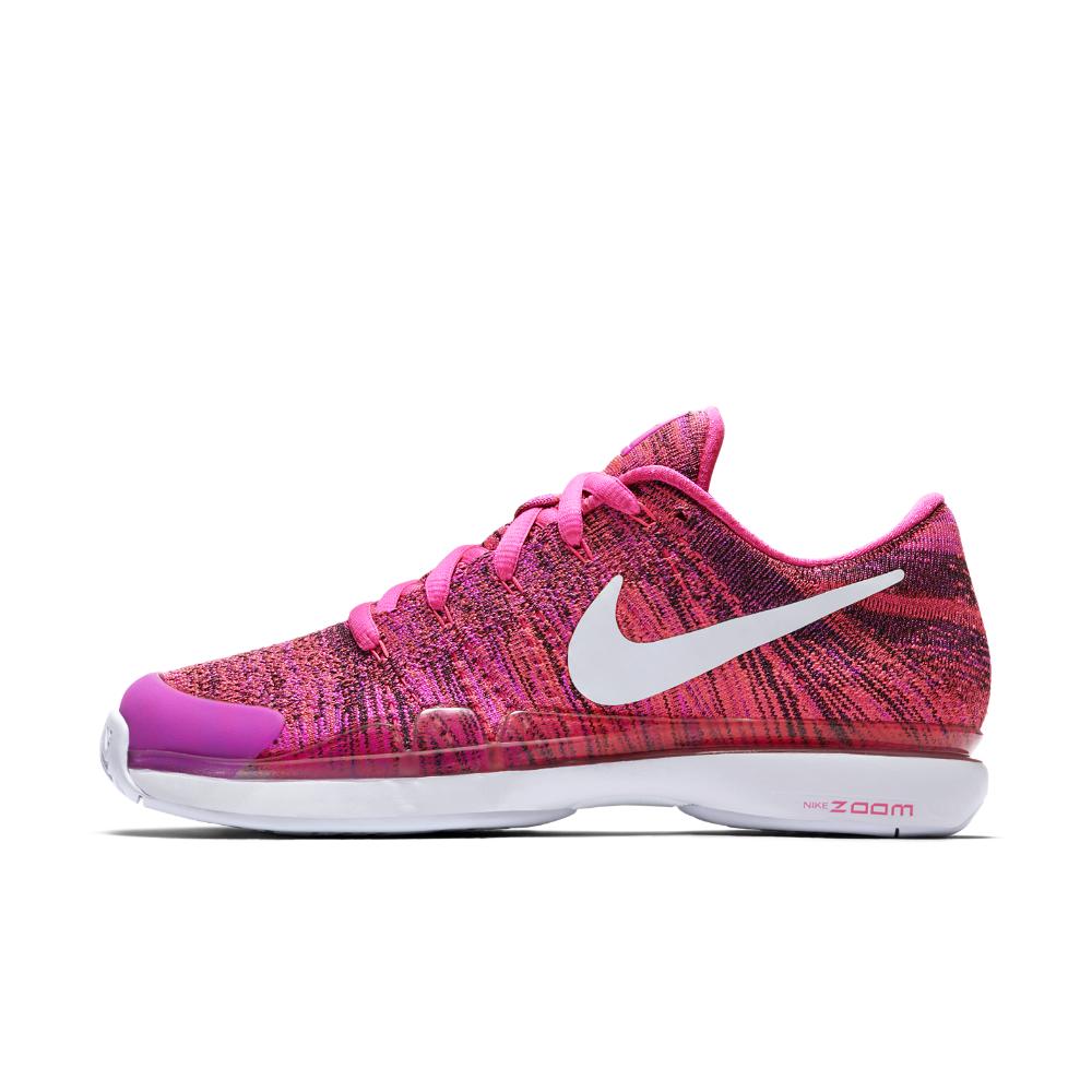 Nike Synthetic Court Air Zoom Vapor Flyknit Hc Qs Women's Tennis Shoe